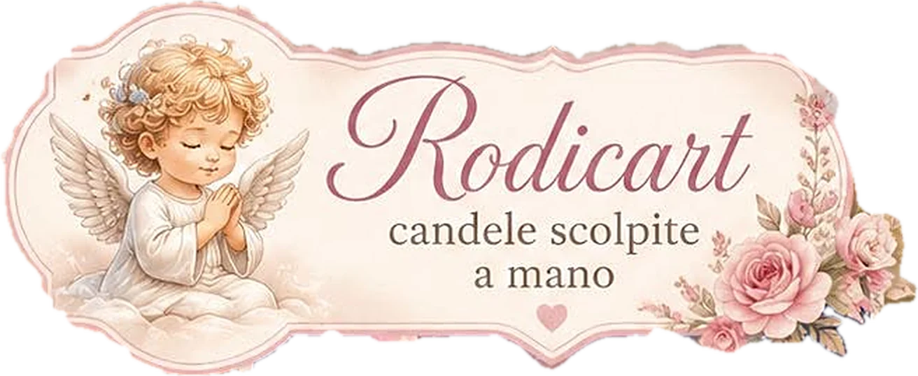 Rodicart, candele scolpite a mano